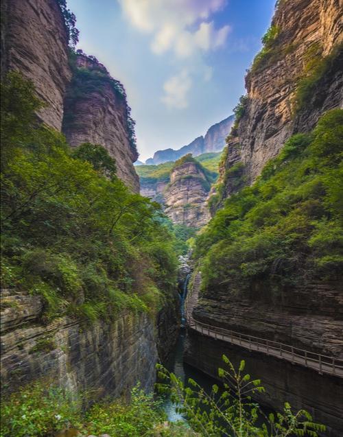 河南這一5a景區實屬北雄風光代表帶你走入美如畫卷的仙地