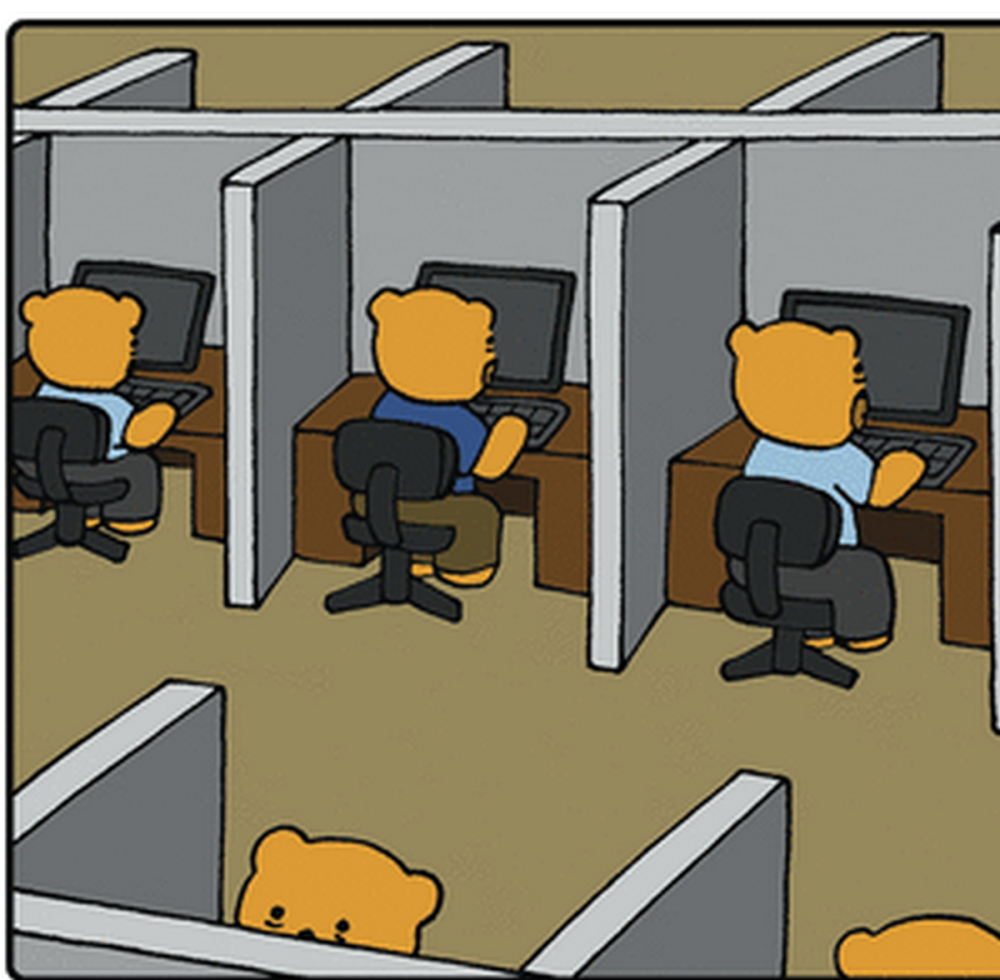 奇趣漫画:办公室里的风格都差不多,到兔子这里却画风突变