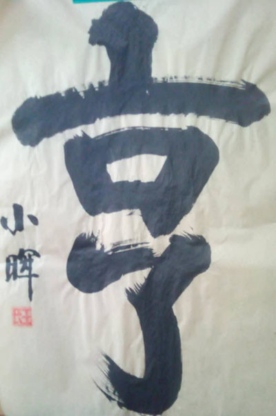 王朝晖|当代书画家王朝晖榜书欣赏