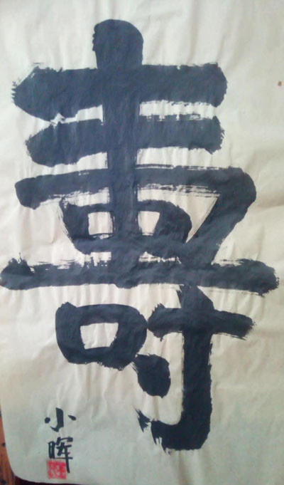 王朝晖|当代书画家王朝晖榜书欣赏