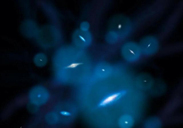 宇宙|如同在月球照片上找到一只跳蚤，科学家在超算中让暗物质“现形”