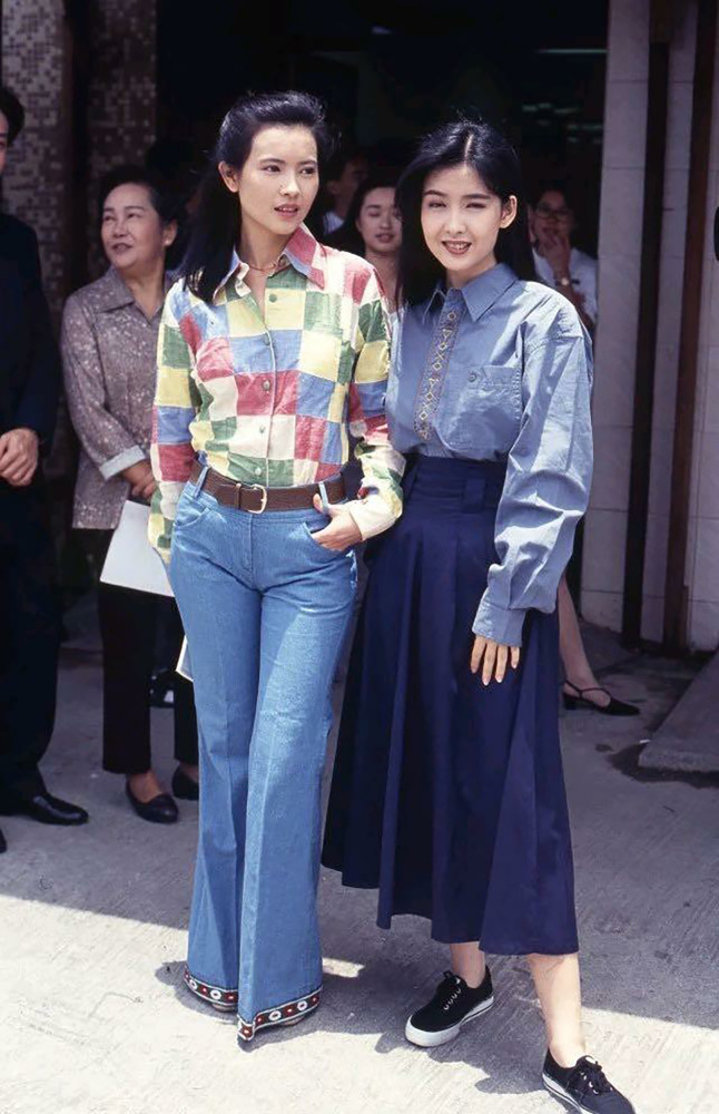 林心如|无法重拍的瞬间：脸上抹蛋糕的林心如，荡秋千的林青霞，瀑布下的张曼玉