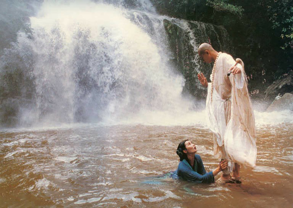 林心如|无法重拍的瞬间：脸上抹蛋糕的林心如，荡秋千的林青霞，瀑布下的张曼玉