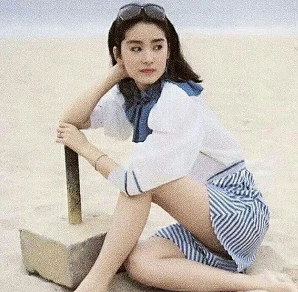 林心如|无法重拍的瞬间：脸上抹蛋糕的林心如，荡秋千的林青霞，瀑布下的张曼玉