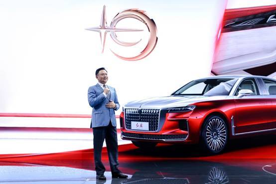 红旗ehs9预售55万元起红旗h9红旗hs7首秀