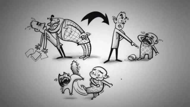 "踢猫效应"下,孩子怎么看怎么不顺眼,做什么都不对,就更容易忍不住