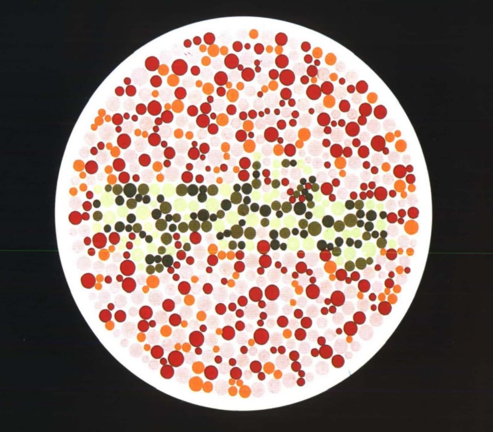 阿拉伯|5张色觉测试图，最后2张，你能够识别出来吗？