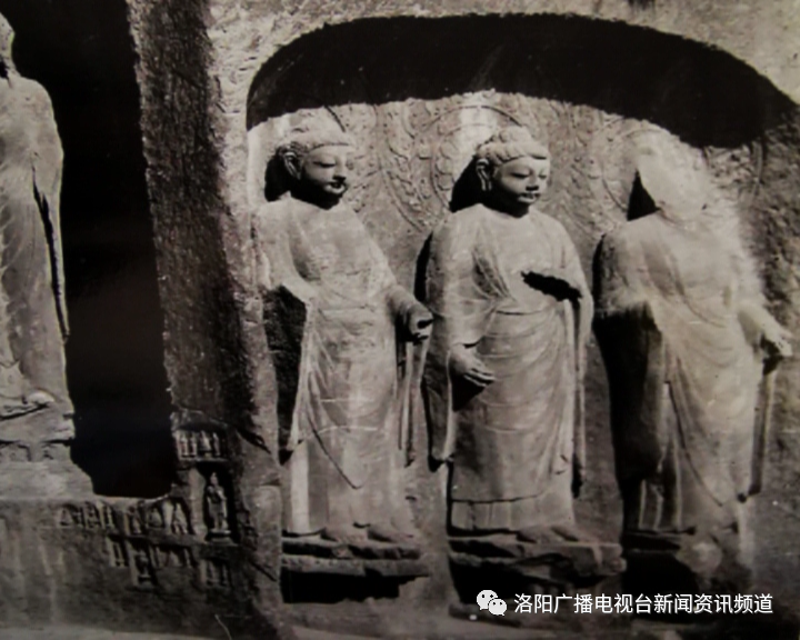 无量寿佛|龙门石窟一尊无量寿佛“身首合璧”