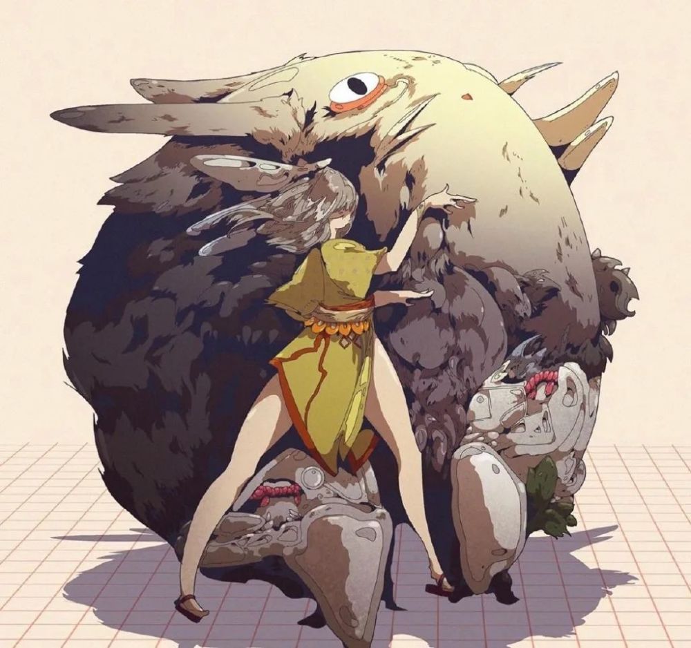 插画|安利一组插画，艺术形式表现，构图值得参考