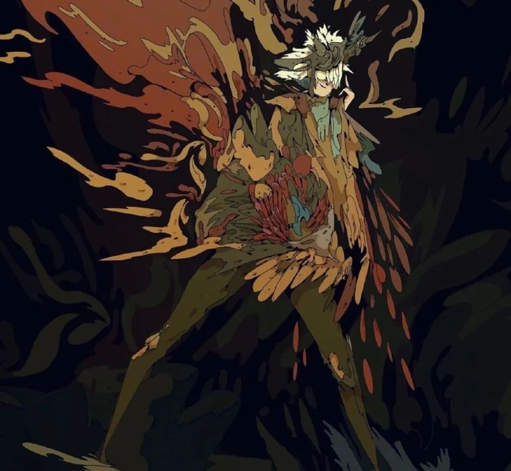 插画|安利一组插画，艺术形式表现，构图值得参考