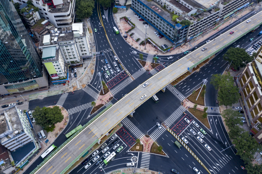 好消息惠州首座立交桥鹅岭立交提前2月全面通车