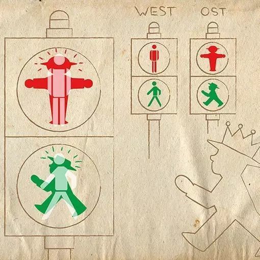 交通信号灯的故事·红绿灯里行走的"小人"起源与文化背景 - 红绿灯的