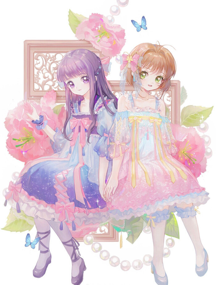 动漫里的好闺蜜们小樱知世小兰园子藤原千花四宫辉夜太可了