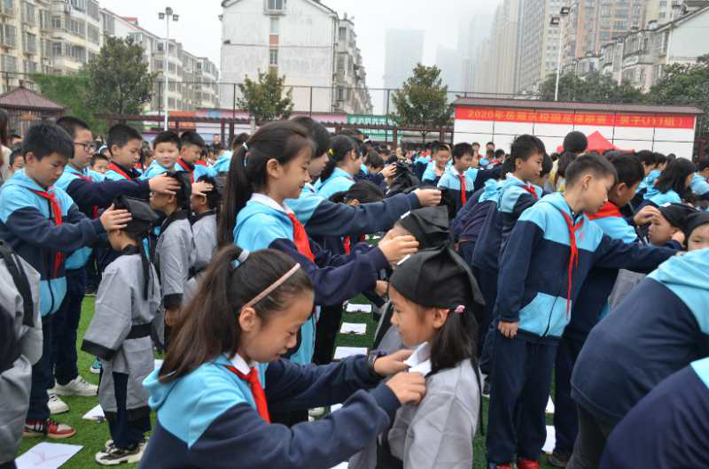 开笔礼|德润童心，拾级而上，桂花香里的开笔礼