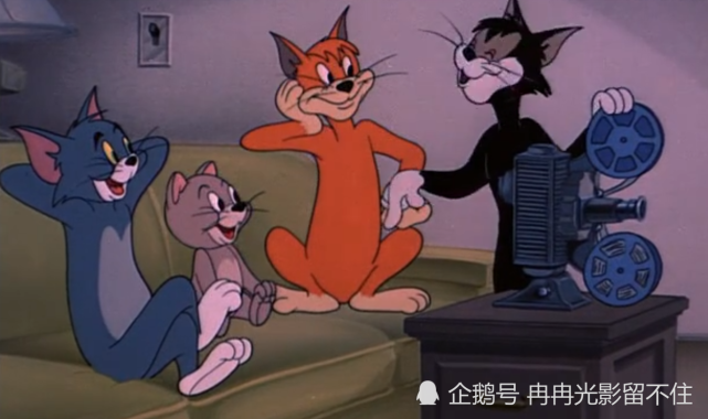 《猫和老鼠》中的"林俊杰"?参加聚会被斯派克追