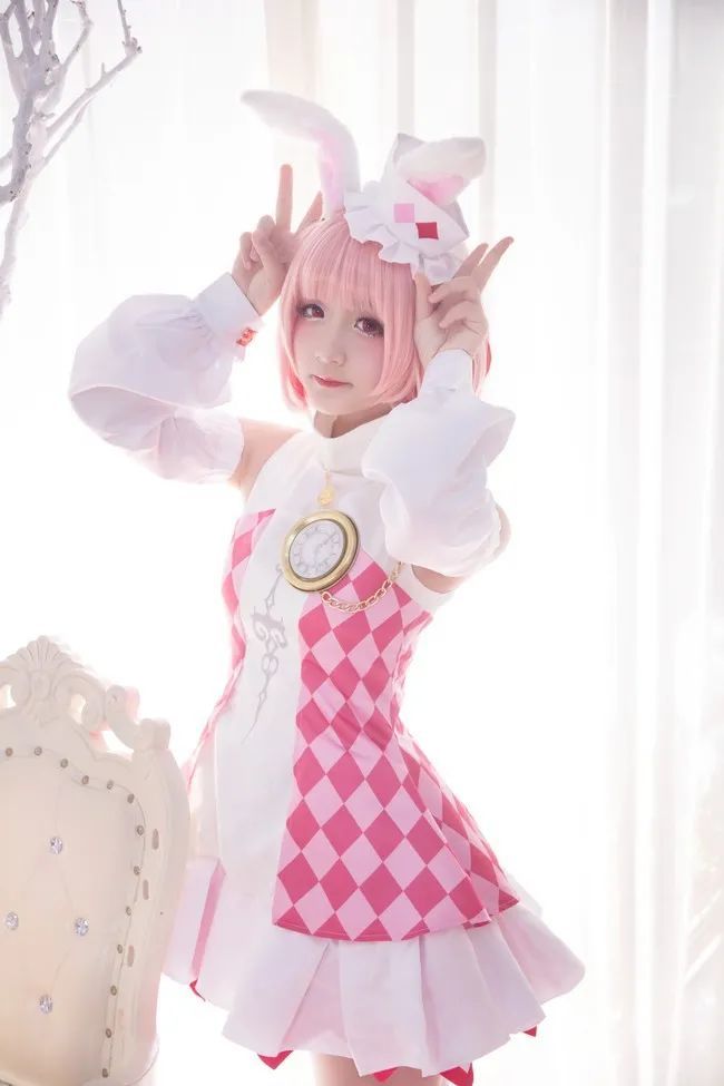 爱丽丝梦游仙境 cos 爱丽丝 兔子小姐