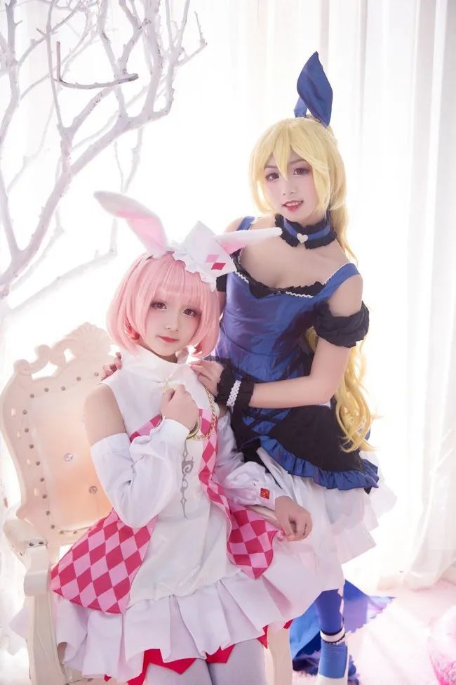 爱丽丝梦游仙境 cos 爱丽丝 兔子小姐