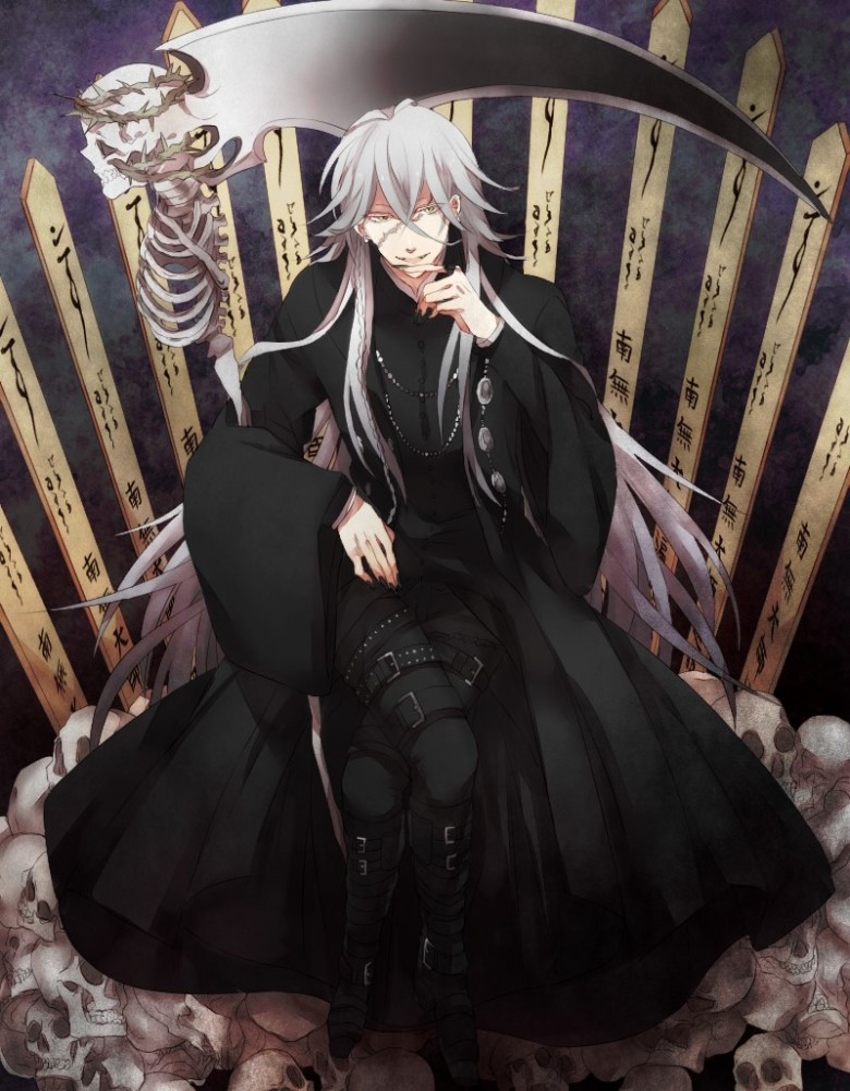 动漫中那些以镰刀为武器的男性角色真的是帅气又拉风