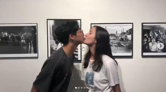 伊能静|伊能静儿子穿女装后又曝新操作，不分性别与多人接吻引热议