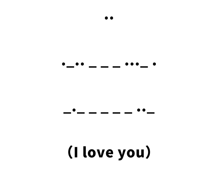 浙江大学|浙江大学学霸用摩斯密码写首情诗，只有3行，没点水平还真看不懂
