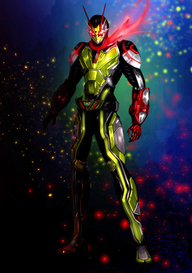 假面骑士01剧场版地狱蝗虫霸气现身零二和金属被迫吃瘪