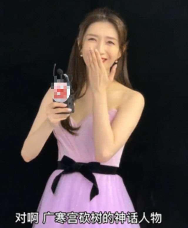 江疏影|藏不住了！原来江疏影心心念念的居然是“吴刚老师”！