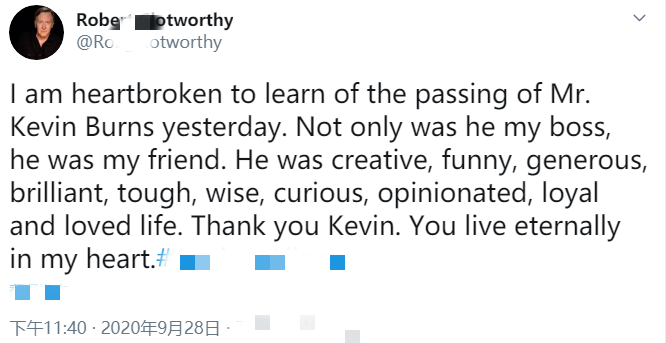 星球大战:星球战士|美国知名电影人不幸去世 曾制作《海神号》、《星球大战：星球战士》