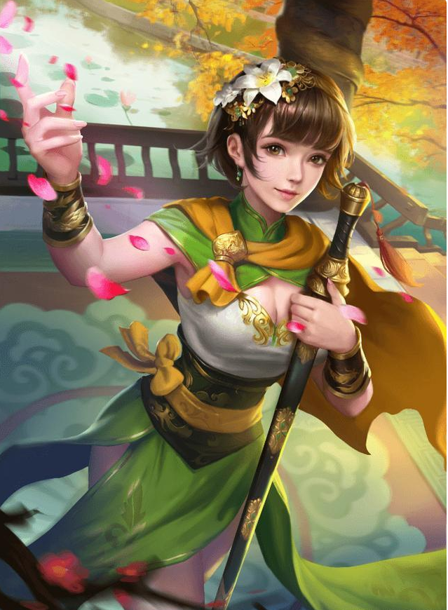 三国杀无限天香界小乔被通渠,增加了新技能飘零,可以控顶补牌