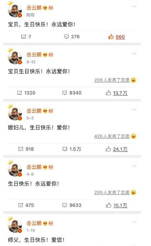 岳云鹏|岳云鹏为大女儿庆生：宝贝，永远爱你！自曝绝不会参加俩女儿婚礼