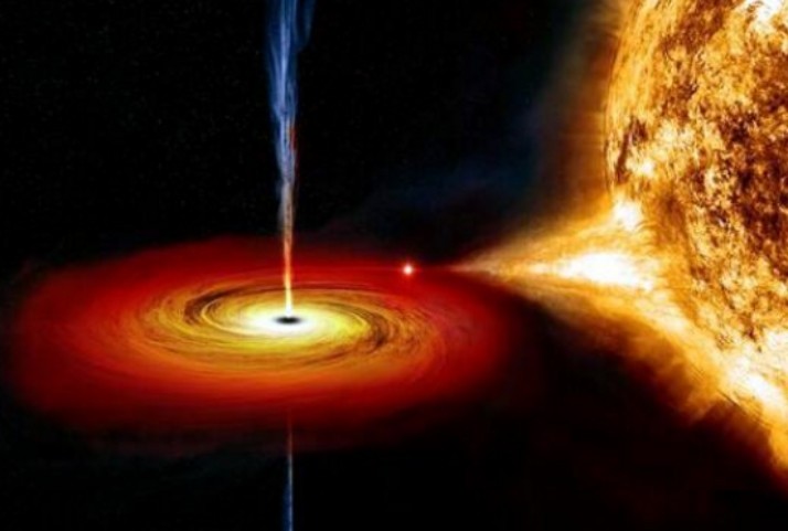 恒星|天文学家捕捉到罕见黑洞吞噬恒星，是万年一见的天文奇观