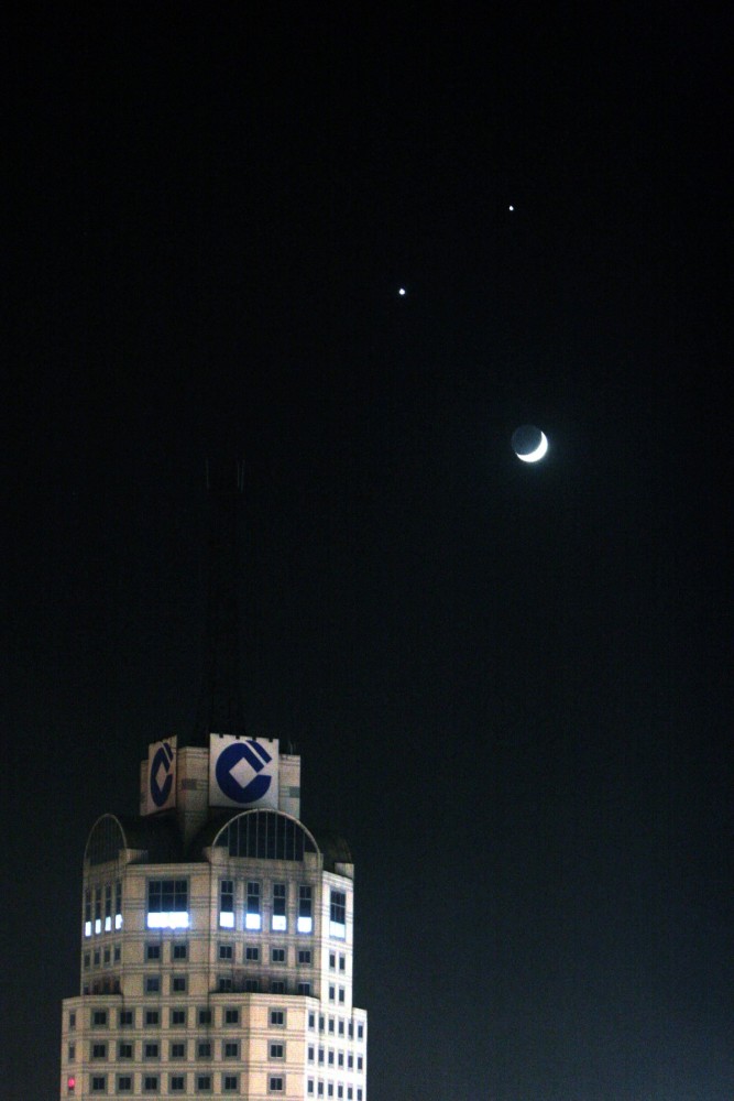 火星|期待！10月星空将迎火星冲日、双星伴月、“最小满月”