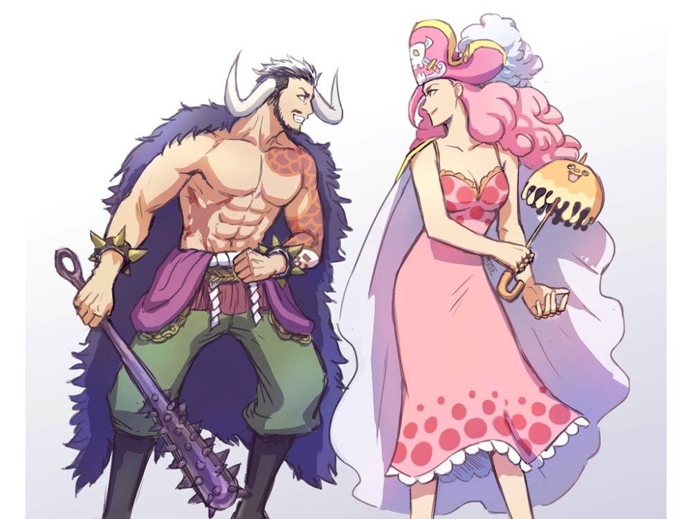 海贼王凯多大妈关系考!大妈美救英雄,凯多难还恩情只求速死?