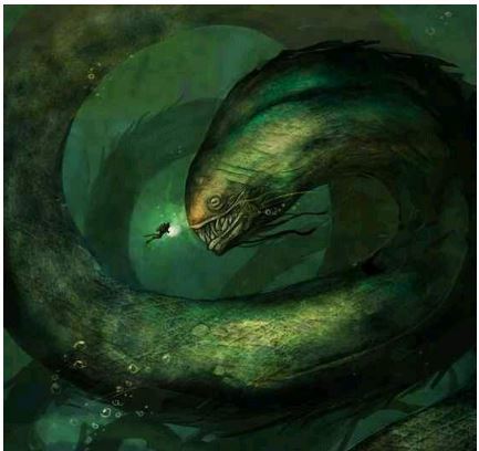 事关山海经中玄蛇的传说