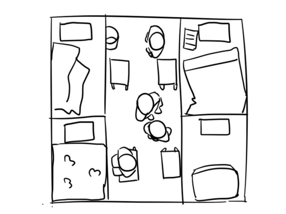 宿舍有高低也许这就是生活吧当然吐槽是那些能住上宿舍的学生们独享的