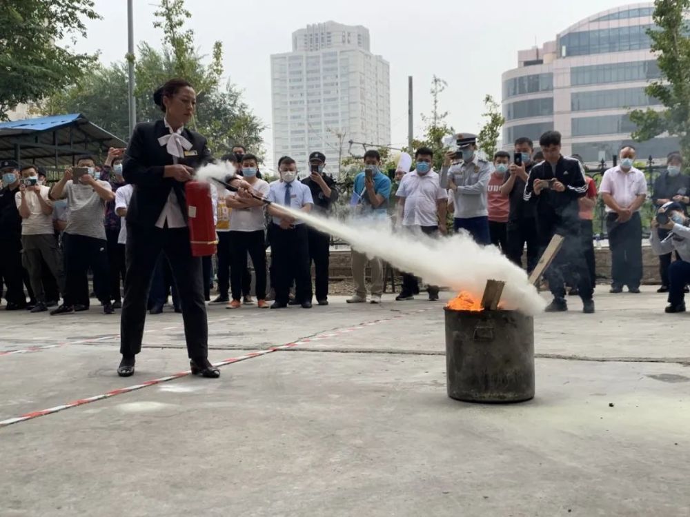 室内消火栓|“一警六员”消防培训考核，牛！