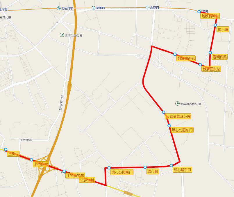 绿心森林公园|配合城市绿心森林公园开园，T116路调整