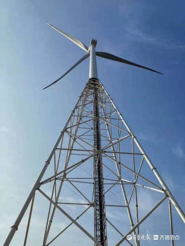 160米!全球首座构架式钢管风塔在山东菏泽鄄城并网发电_腾讯新闻