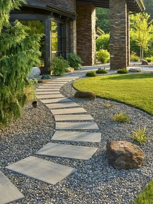 汀步—杂乱与韵律的交融之美_腾讯新闻