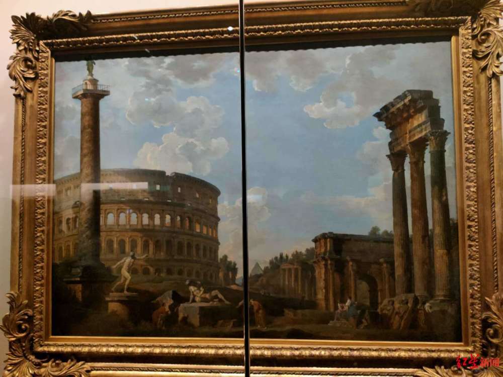 乔瓦尼·保罗·帕尼尼《罗马随想曲:斗兽场和其他古迹》值得注意的是
