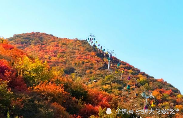 北京|北京有个色彩斑斓景点，零星绿色点缀其中，美若一幅天然画卷！