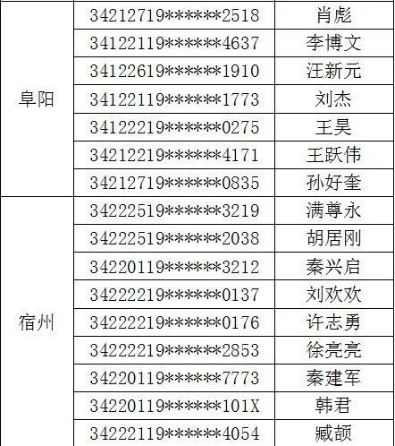 驾名单今天予以公开曝光其中六安有25人安徽省查获终生禁驾人员210名