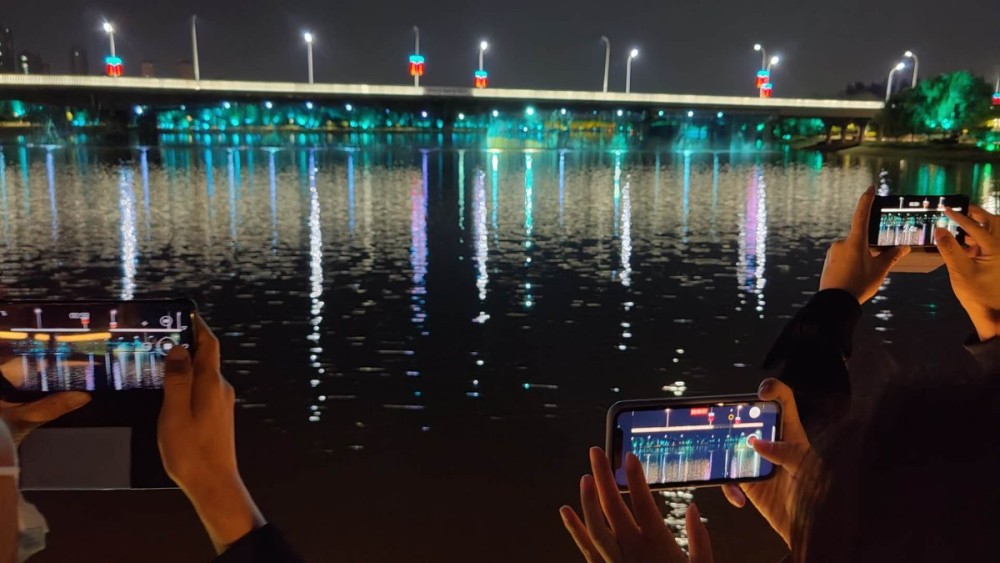 运河|大片来了！运河灯光秀国庆“点亮”副中心，还有最宽桥体水幕