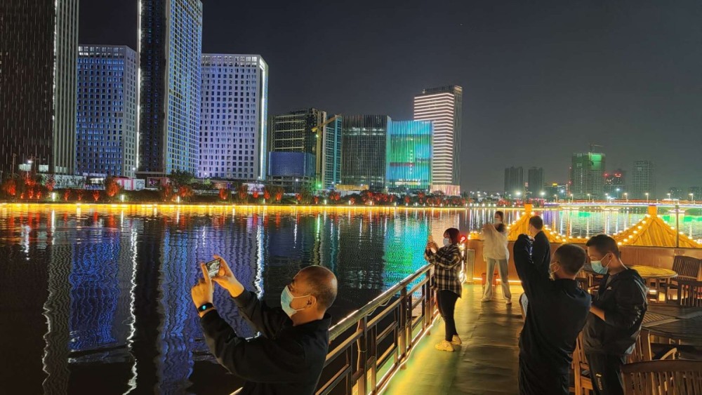 运河|大片来了！运河灯光秀国庆“点亮”副中心，还有最宽桥体水幕