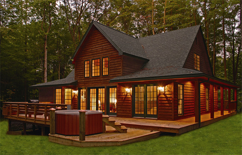 这对于木屋不是什么难事,毕竟木屋的整体构造都是相互交错的,在面临再