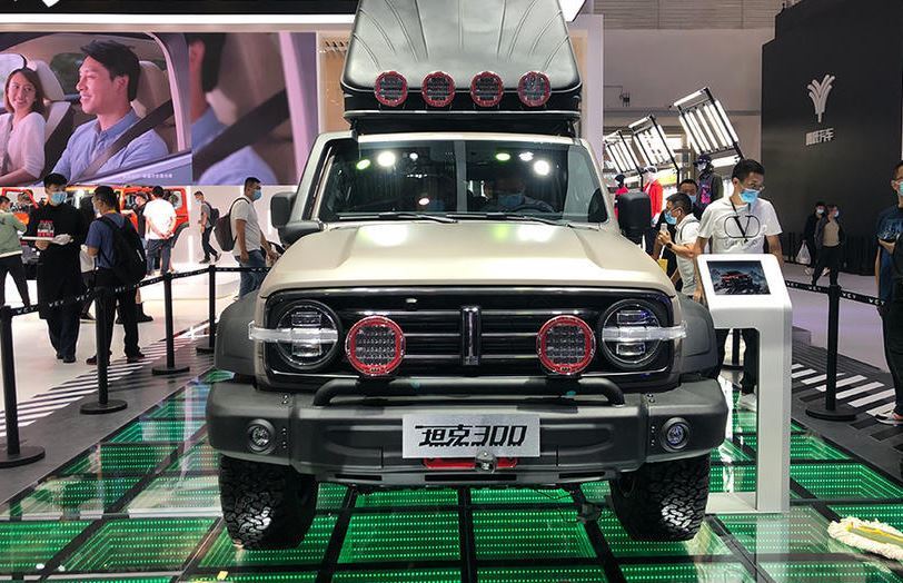 坦克300|坦克300北京车展亮相，车长超4米7，配2.0T动力，部分配置优于H9