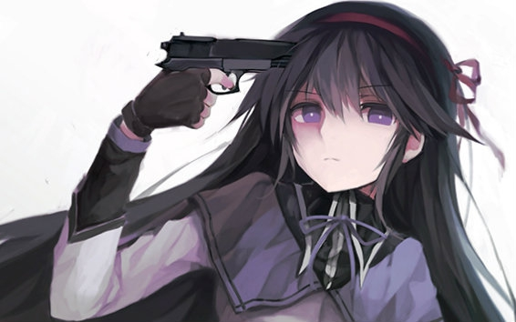 最是钟爱黑发,盘点二次元中的黑发妹子