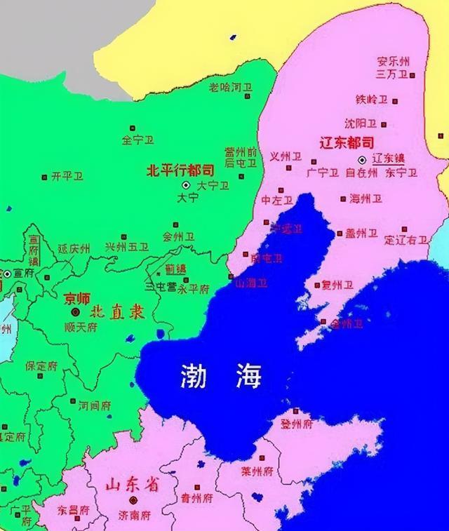 海城县明朝洪武九年即公元1376年,置海州卫,治今市区.