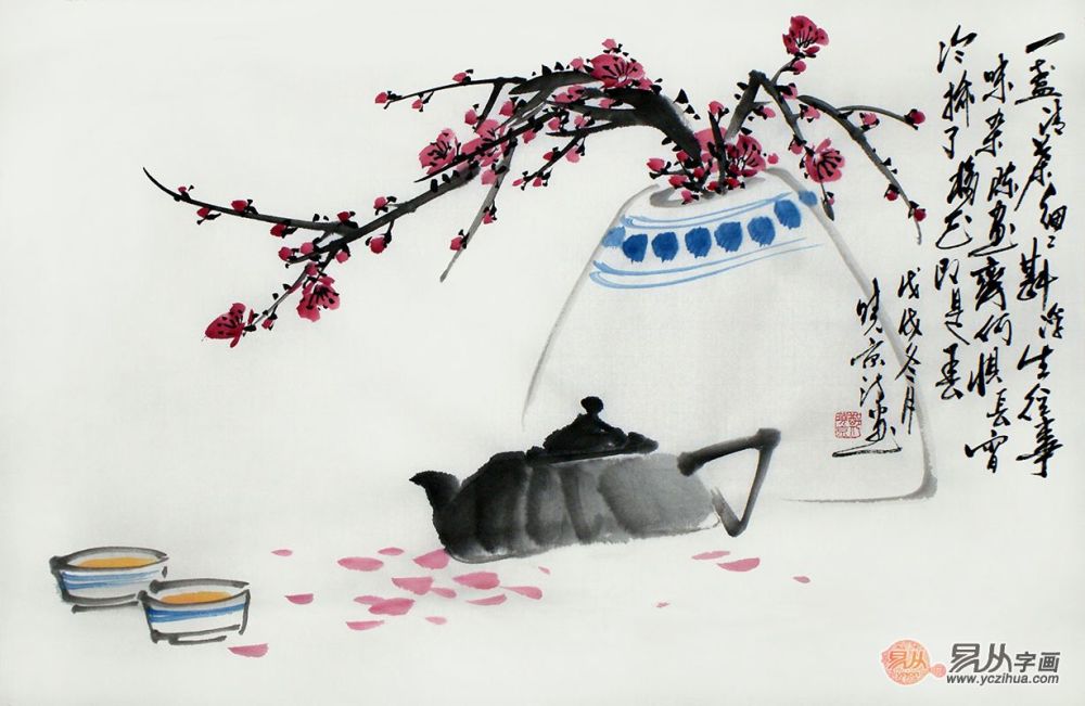 郑晓京|郑晓京的作品值得收藏吗 诗画一体的文人艺术品