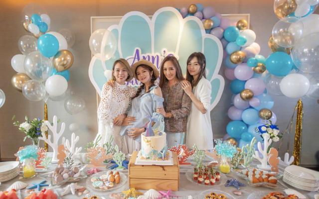 安以轩|40岁安以轩晒照庆生，同时为二胎办迎婴派对，丈夫送380万名表惹人羡