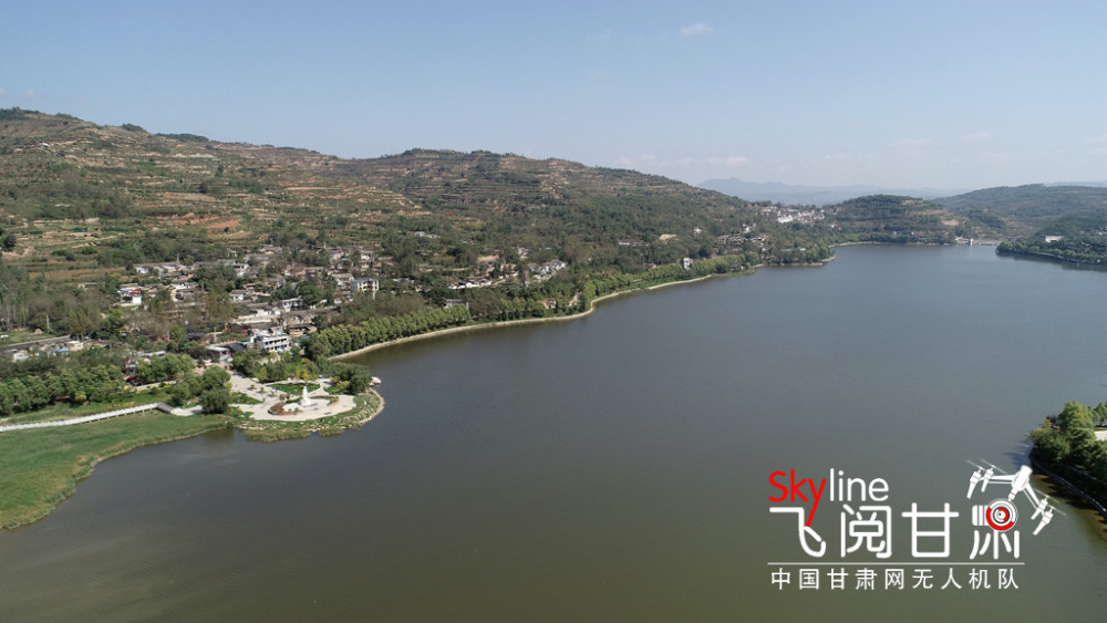 【飞阅甘肃】西和晚霞湖:云淡天高秋水长_腾讯新闻